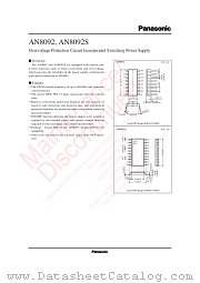 AN8092S datasheet pdf Panasonic