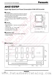 AN8102FBP datasheet pdf Panasonic