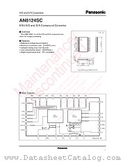 AN8124SC datasheet pdf Panasonic