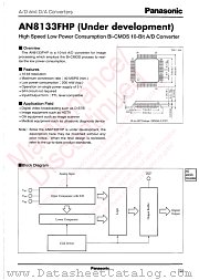 AN8133FHP datasheet pdf Panasonic