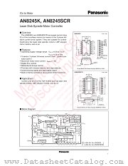 AN8245SCR datasheet pdf Panasonic