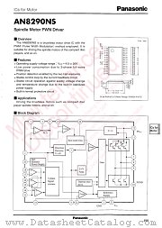 AN8290NS datasheet pdf Panasonic