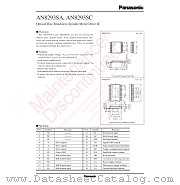 AN8293SC datasheet pdf Panasonic