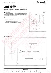 AN8359M datasheet pdf Panasonic