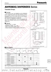 AN90B01S datasheet pdf Panasonic