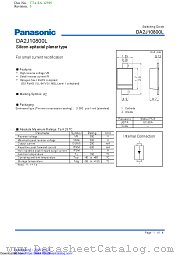 DA2J108 datasheet pdf Panasonic