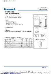 DA2U101 datasheet pdf Panasonic