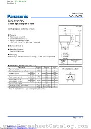 DA3J104F datasheet pdf Panasonic