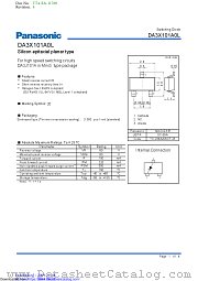 DA3X101A datasheet pdf Panasonic