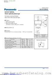 DA3X108K datasheet pdf Panasonic