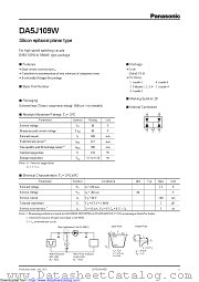 DA5J109W datasheet pdf Panasonic