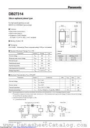 DB27314 datasheet pdf Panasonic