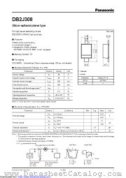 DB2J308 datasheet pdf Panasonic