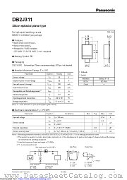 DB2J311 datasheet pdf Panasonic