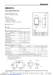 DB2S314 datasheet pdf Panasonic