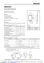 DB2X201 datasheet pdf Panasonic