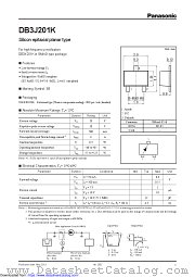 DB3J201K datasheet pdf Panasonic