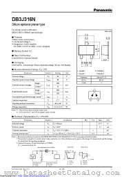 DB3J316N datasheet pdf Panasonic