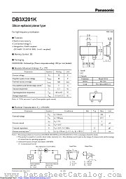 DB3X201K datasheet pdf Panasonic
