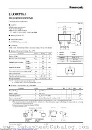 DB3X316J datasheet pdf Panasonic