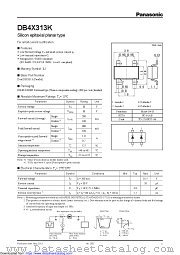 DB4X313K datasheet pdf Panasonic