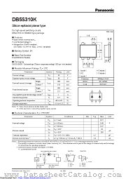 DB5S310K datasheet pdf Panasonic