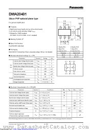 DMA20401 datasheet pdf Panasonic