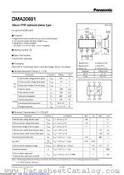 DMA20601 datasheet pdf Panasonic
