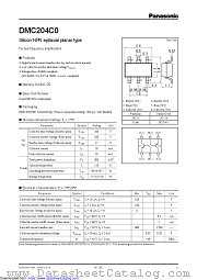 DMC204C0 datasheet pdf Panasonic