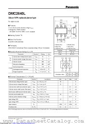 DMC2640L datasheet pdf Panasonic