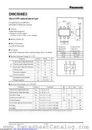 DMC506E2 datasheet pdf Panasonic