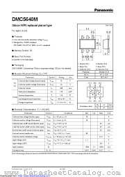 DMC5640M datasheet pdf Panasonic