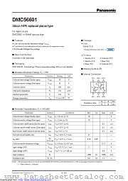 DMC56601 datasheet pdf Panasonic