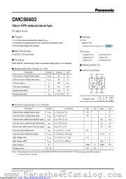 DMC56602 datasheet pdf Panasonic