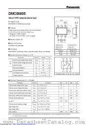DMC56605 datasheet pdf Panasonic