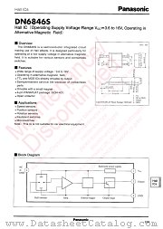 DN6846S datasheet pdf Panasonic