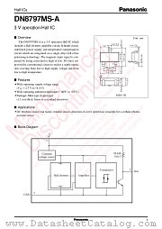 DN8797MS-A datasheet pdf Panasonic
