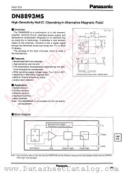 DN8893MS datasheet pdf Panasonic