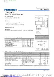 DRA2114E datasheet pdf Panasonic