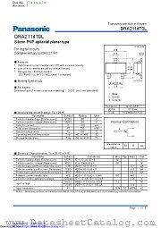 DRA2114T datasheet pdf Panasonic