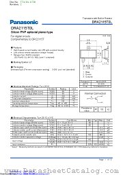 DRA2115T datasheet pdf Panasonic