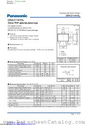 DRA3114Y datasheet pdf Panasonic