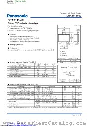 DRA3143Y datasheet pdf Panasonic