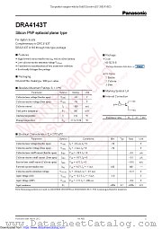 DRA4143T datasheet pdf Panasonic