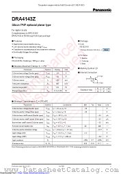 DRA4143Z datasheet pdf Panasonic