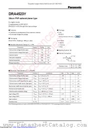 DRA4523Y datasheet pdf Panasonic
