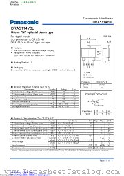 DRA5114Y datasheet pdf Panasonic