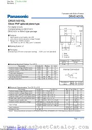 DRA5143Y datasheet pdf Panasonic