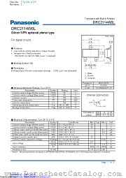 DRC2114W datasheet pdf Panasonic
