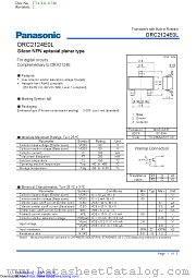 DRC2124E datasheet pdf Panasonic